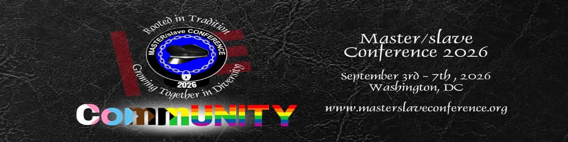 Master/slave Conference Banner